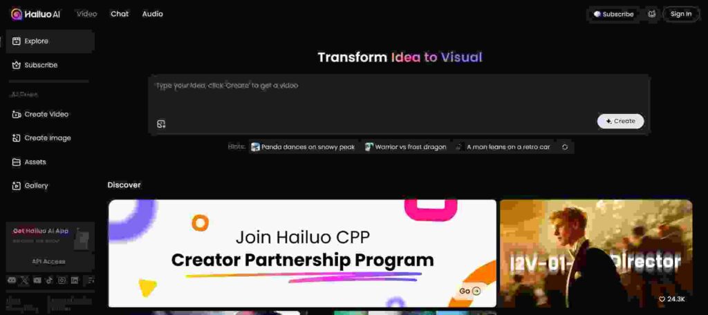 hailuo ai video